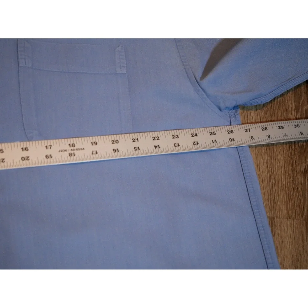 Colours Alexander Julian Chapel Hill Oxford Shirt Mens XL Blue Supreme Cotton - Picture 4 of 4
